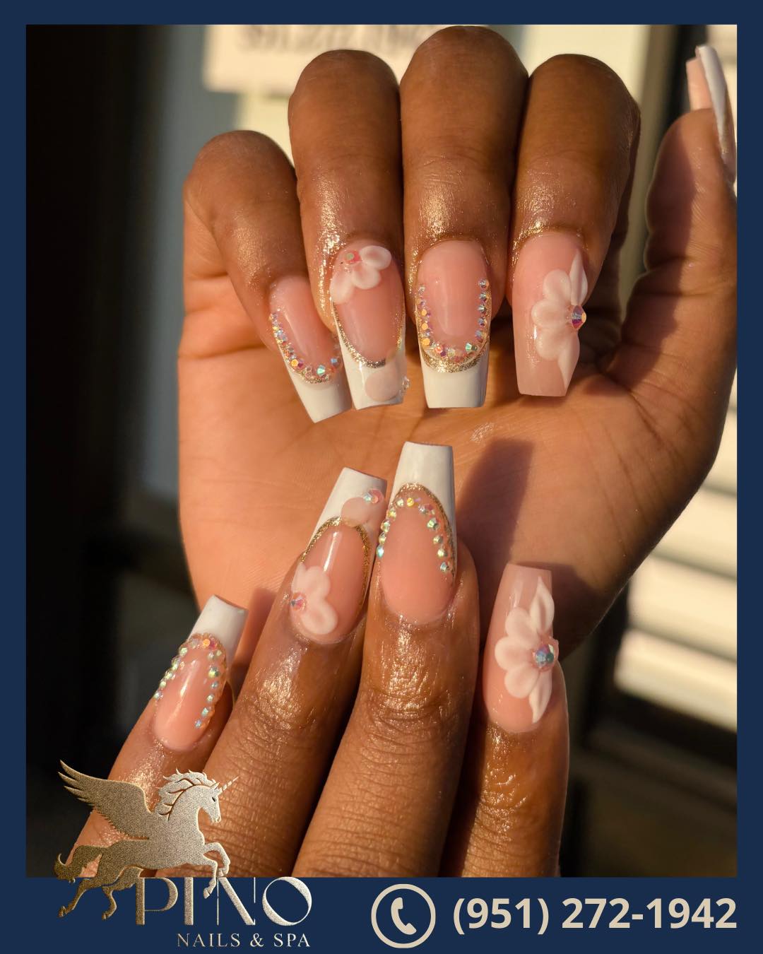 Stunning nail art from Pino Nails And Spa