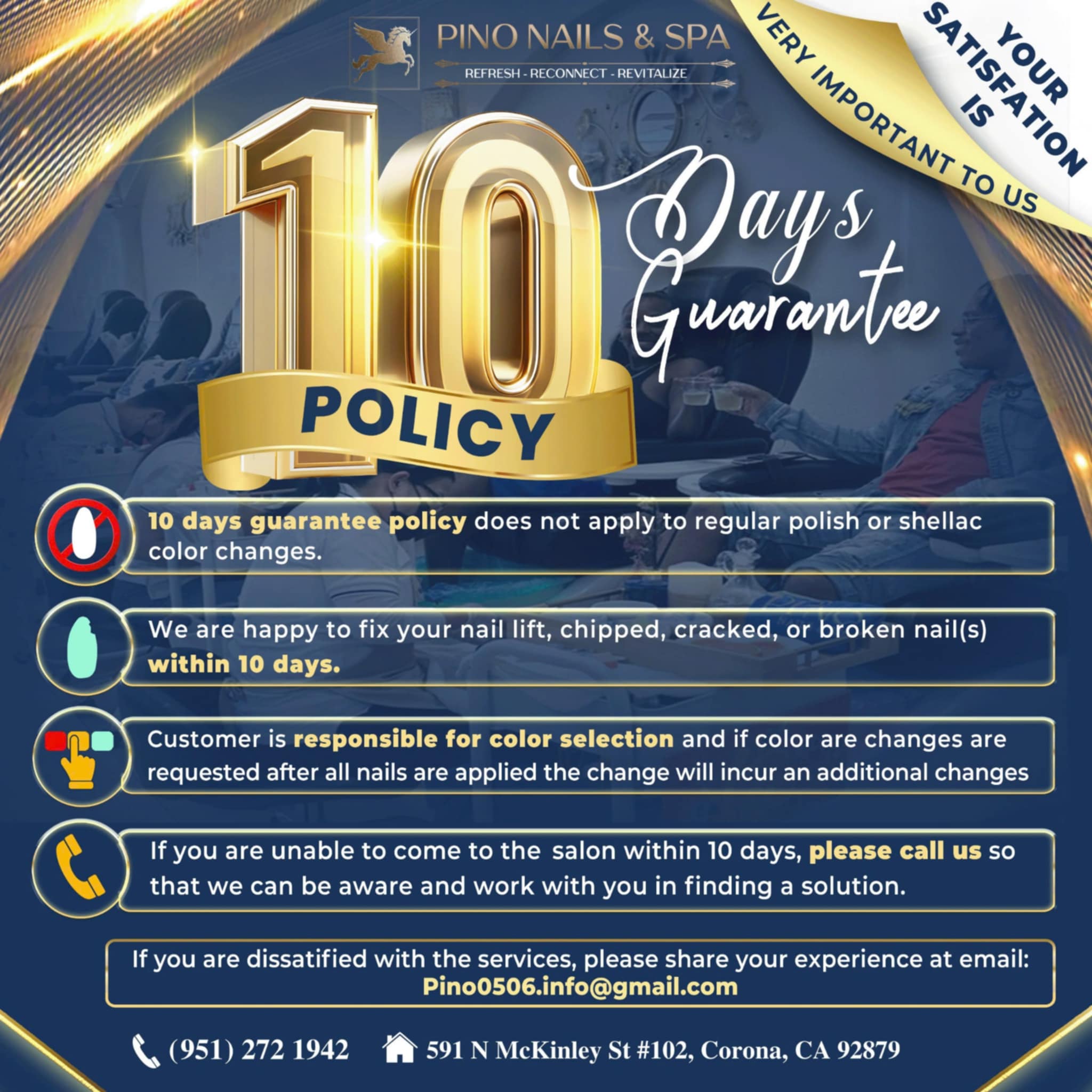 Pino Nails And Spa promotion